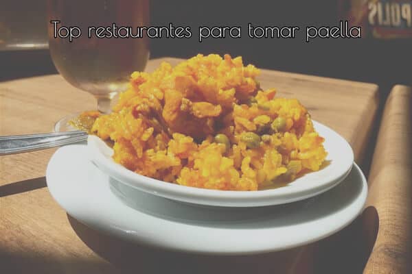 Top restaurantes para tomar paella