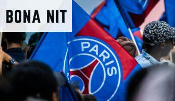 blue and red Paris flag