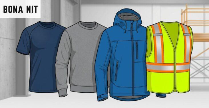 Profesionales con ropa de trabajo industrial y de construcción